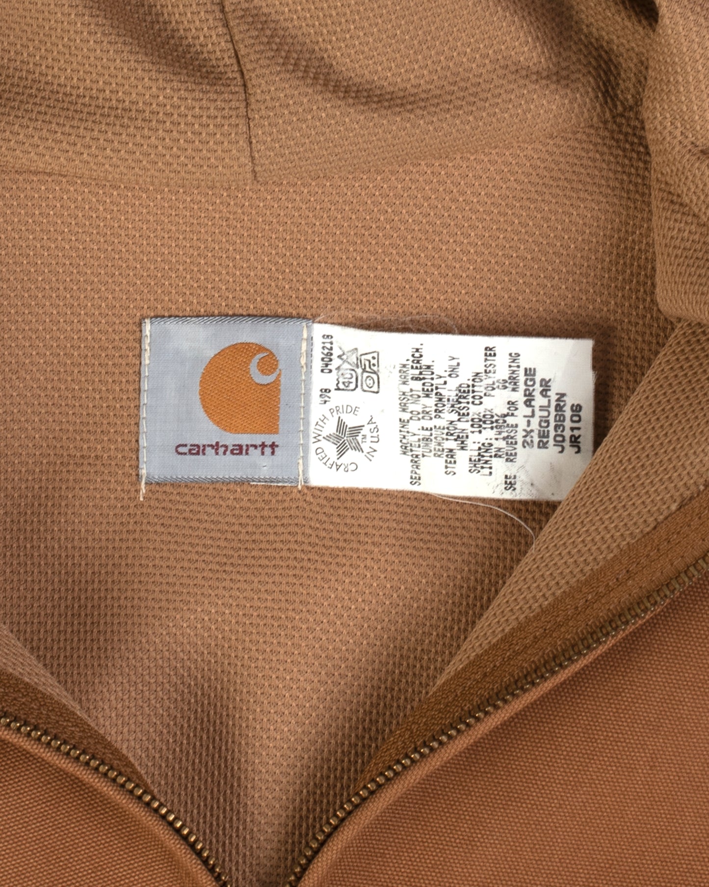 Carhartt Brown Duck Jjacket