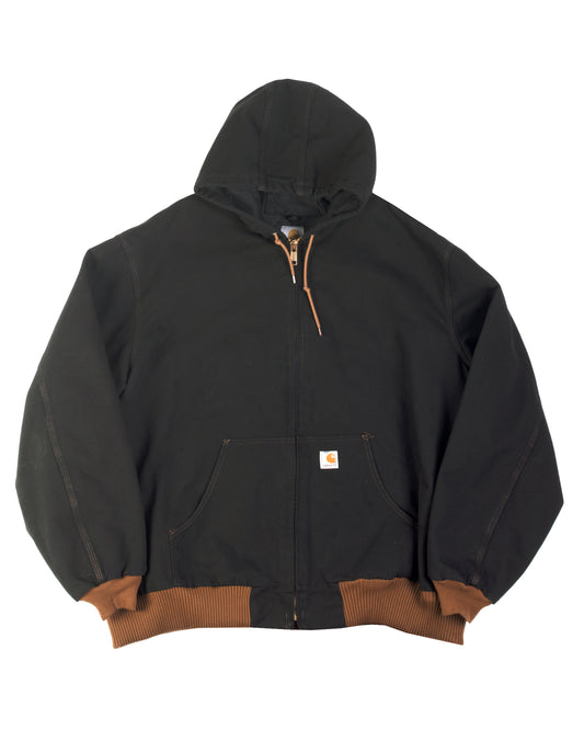 Carhartt Black & Brown Duck Jacket