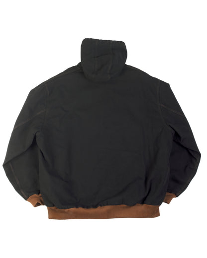 Carhartt Black & Brown Duck Jacket