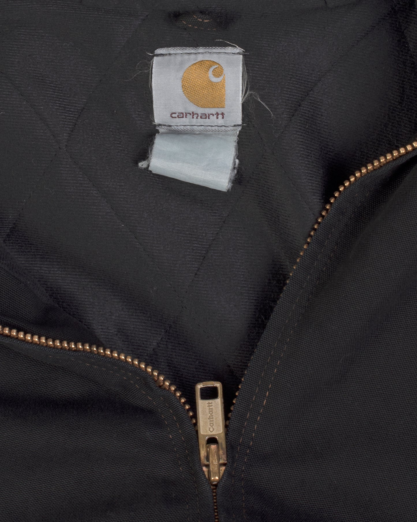 Carhartt Black & Brown Duck Jacket