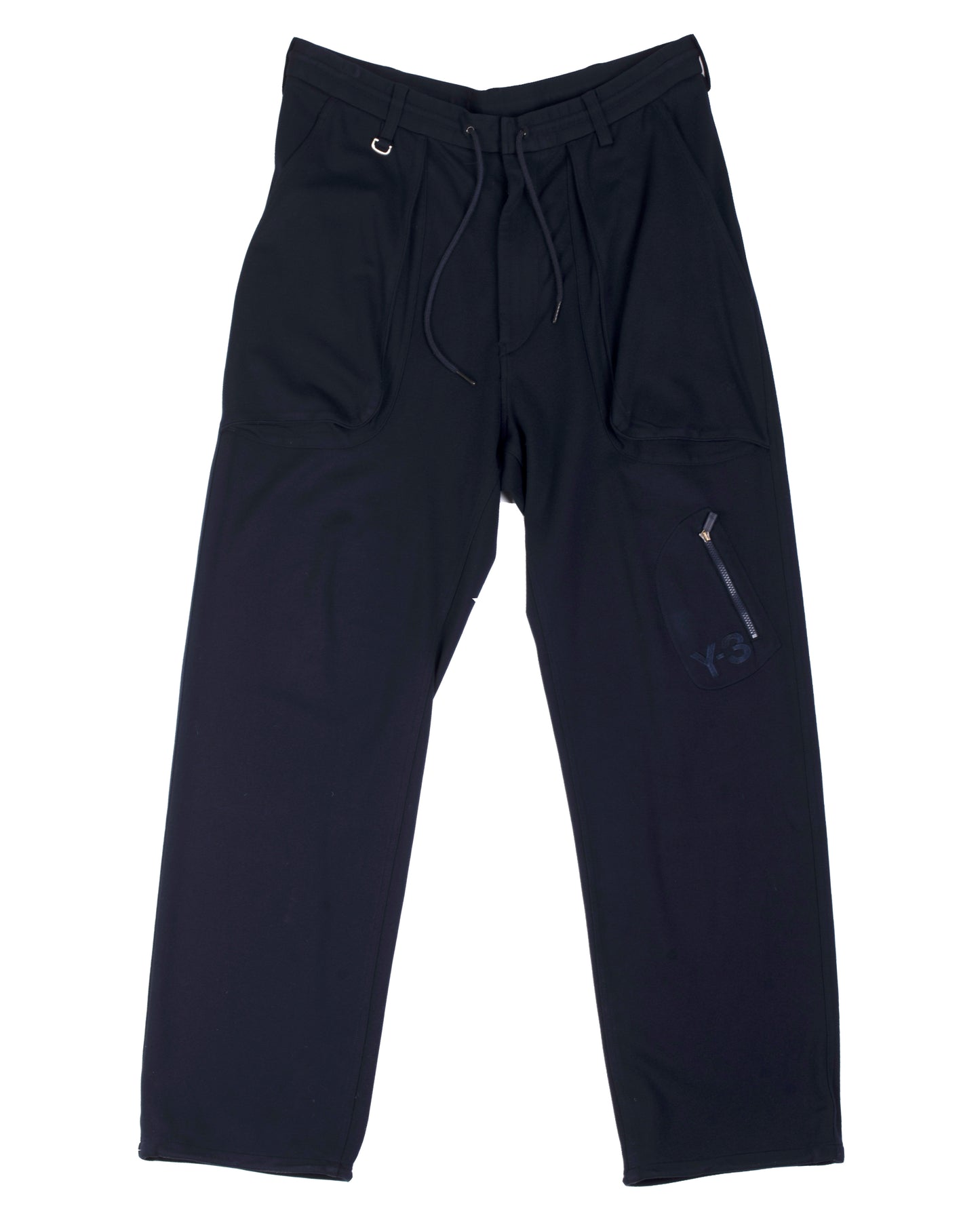 Y3 Navy Easy Pants