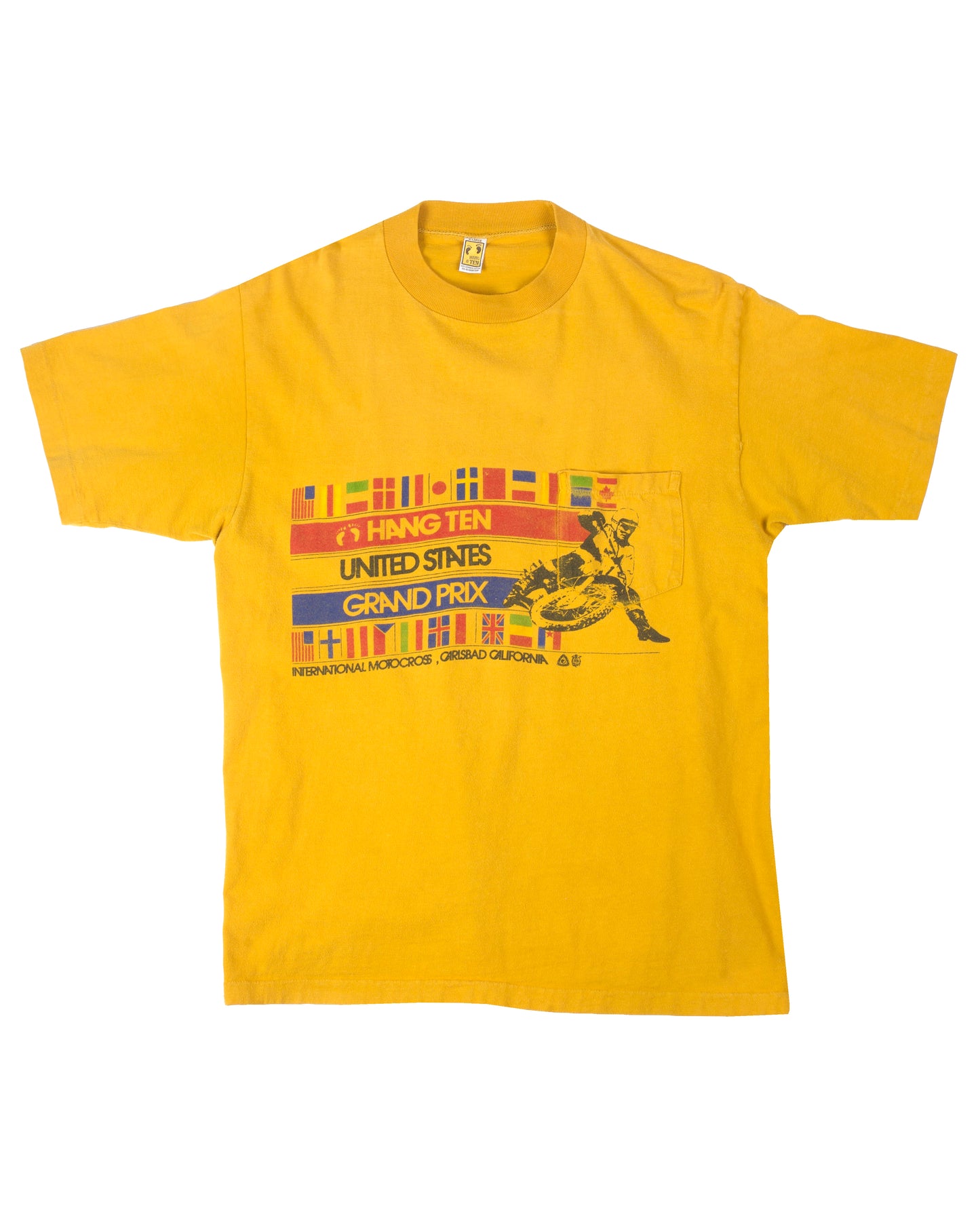 Hang Ten US Grand Prix Pocket T-Shirt