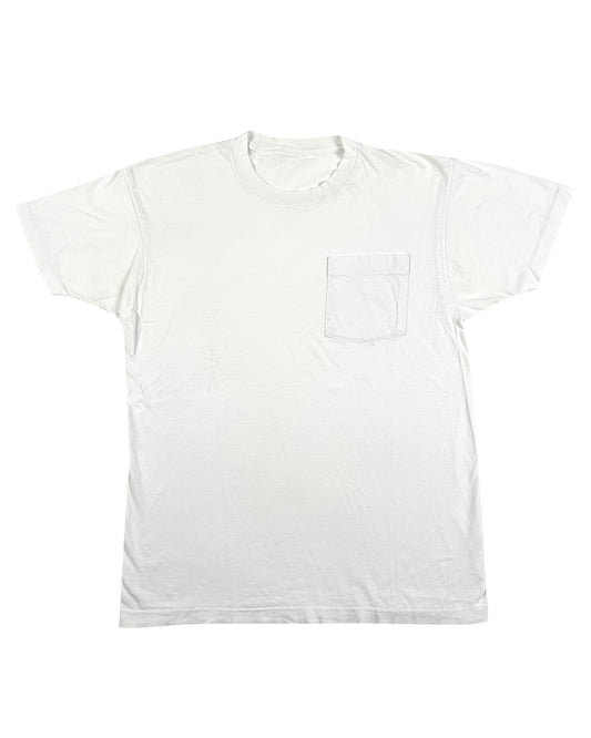 Blank White Pocket T-Shirt