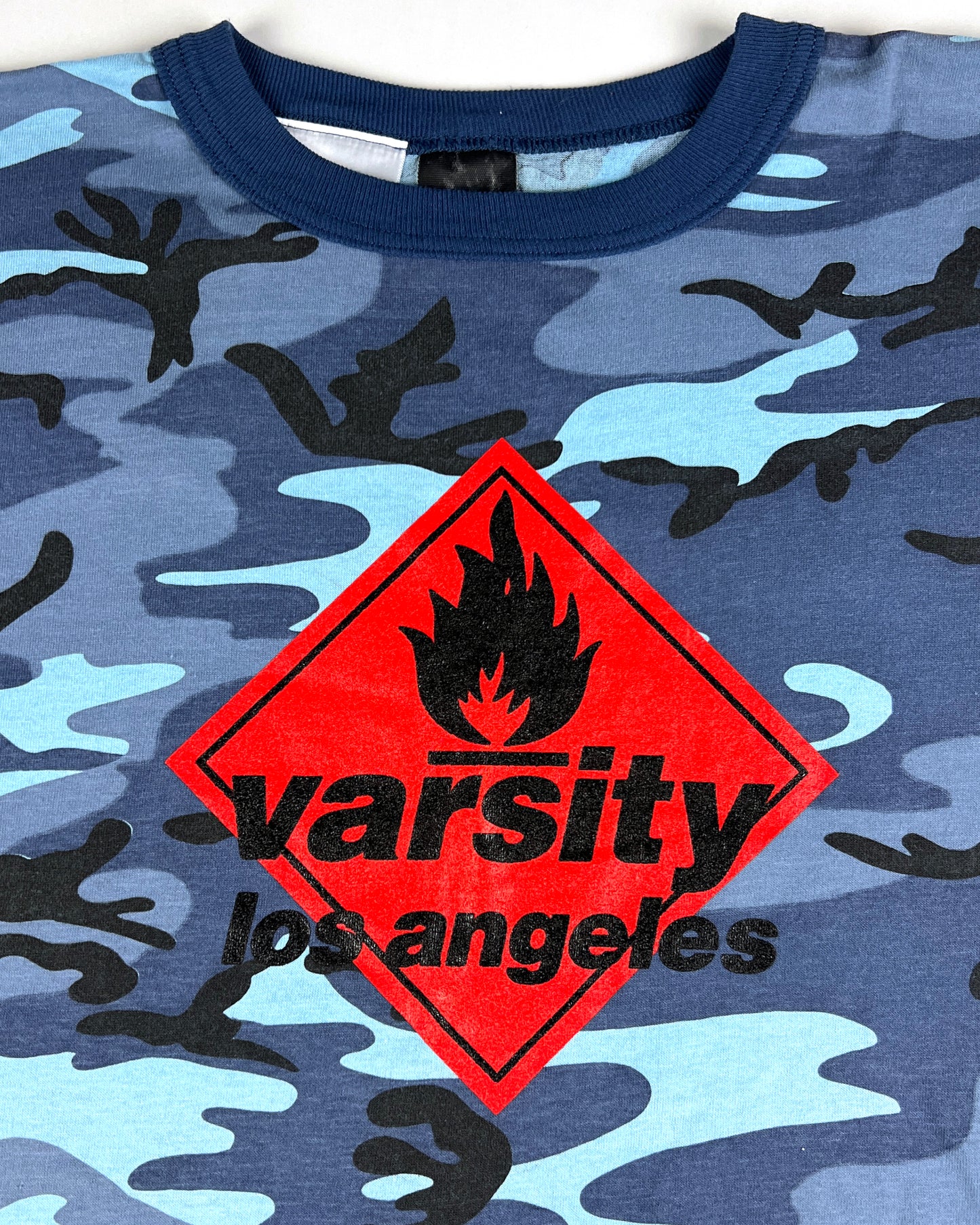 Varsity Los Angeles Flammable L/S Camo Shirt