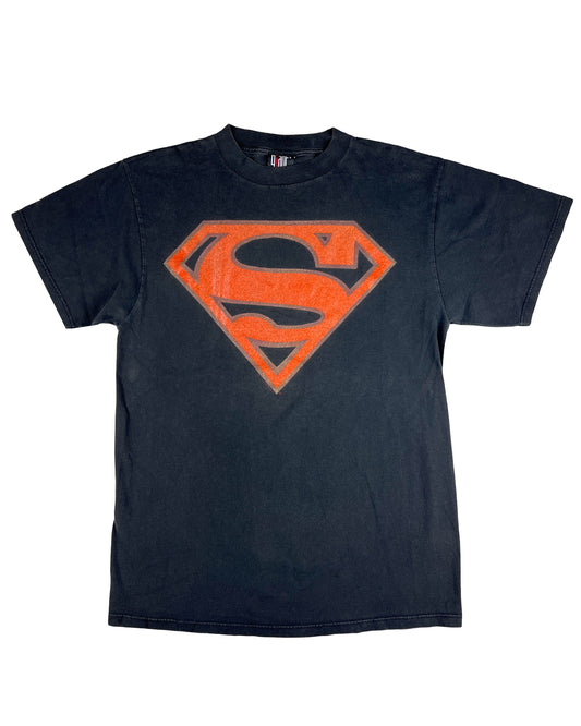 Superman Glitter Print T-Shirt