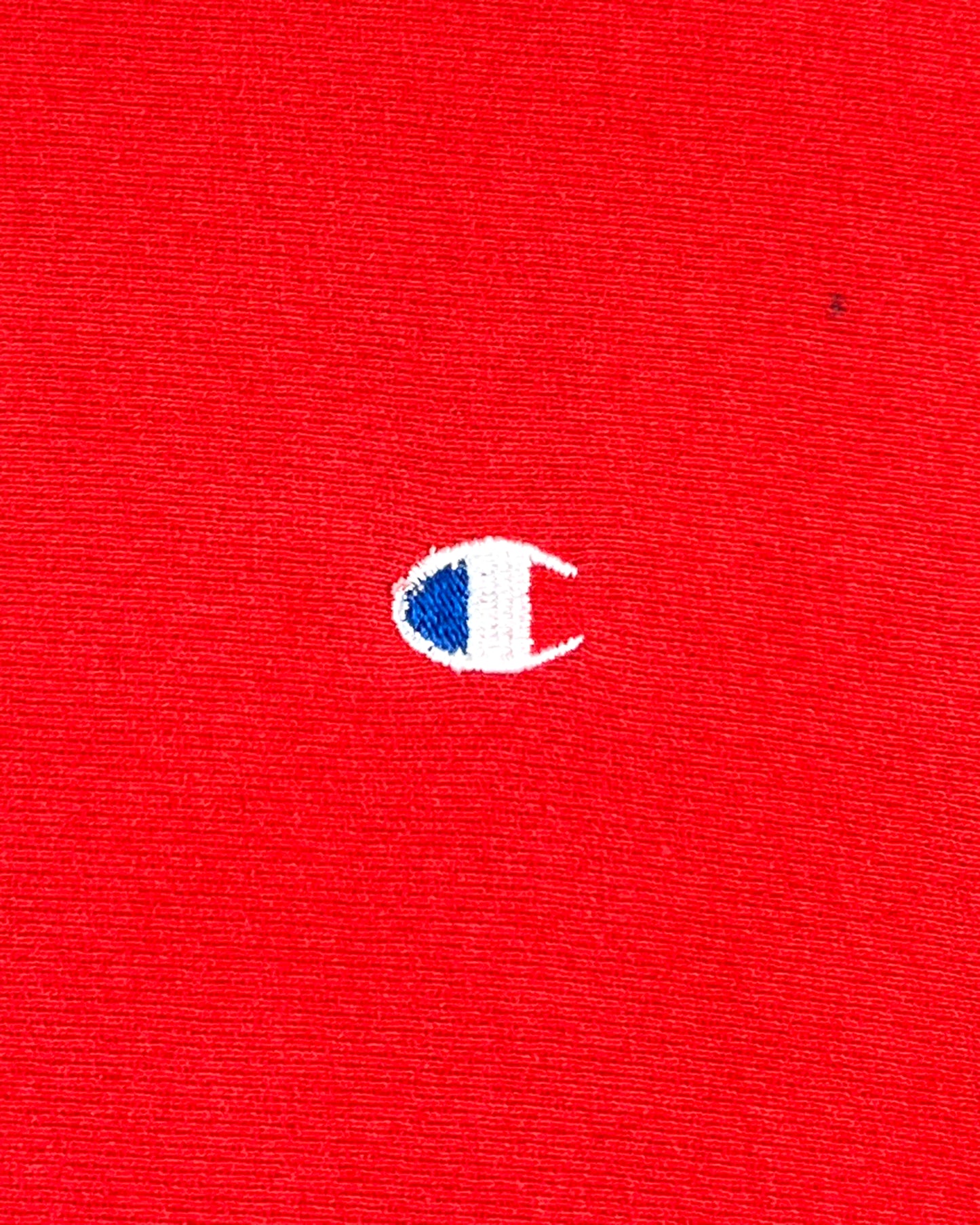 Champion Blank Red Reverse Weave Sweatshirt