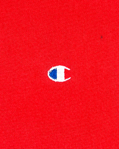 Champion Blank Red Reverse Weave Sweatshirt