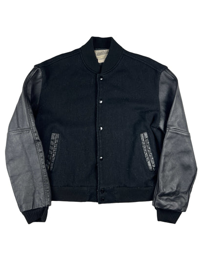 Warner Bros Black Out Letterman Jacket