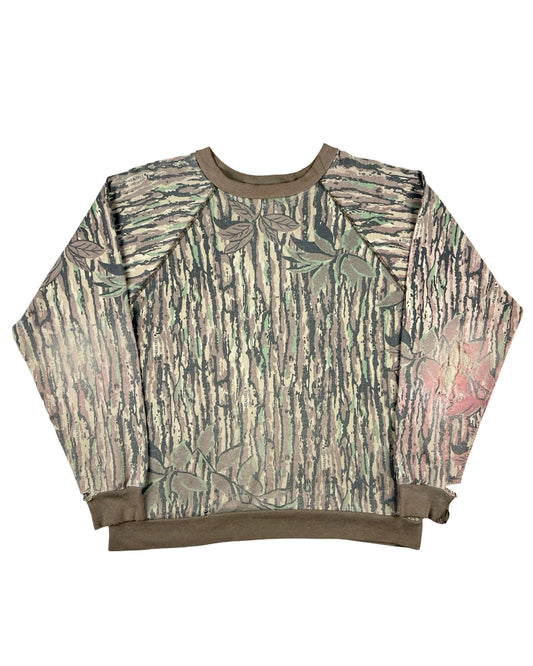 Realtree Camo Blank Raglan Sweatshirt