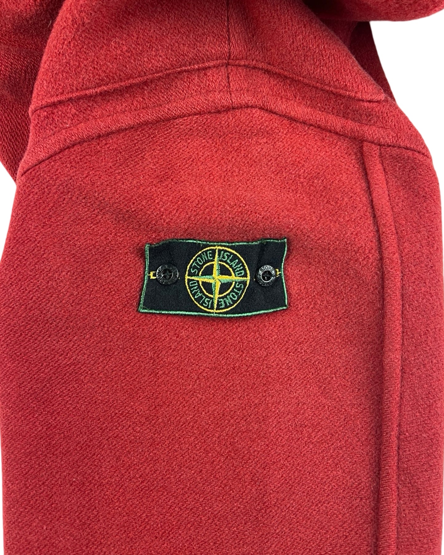 Stone Island Green Border Duffel Coat