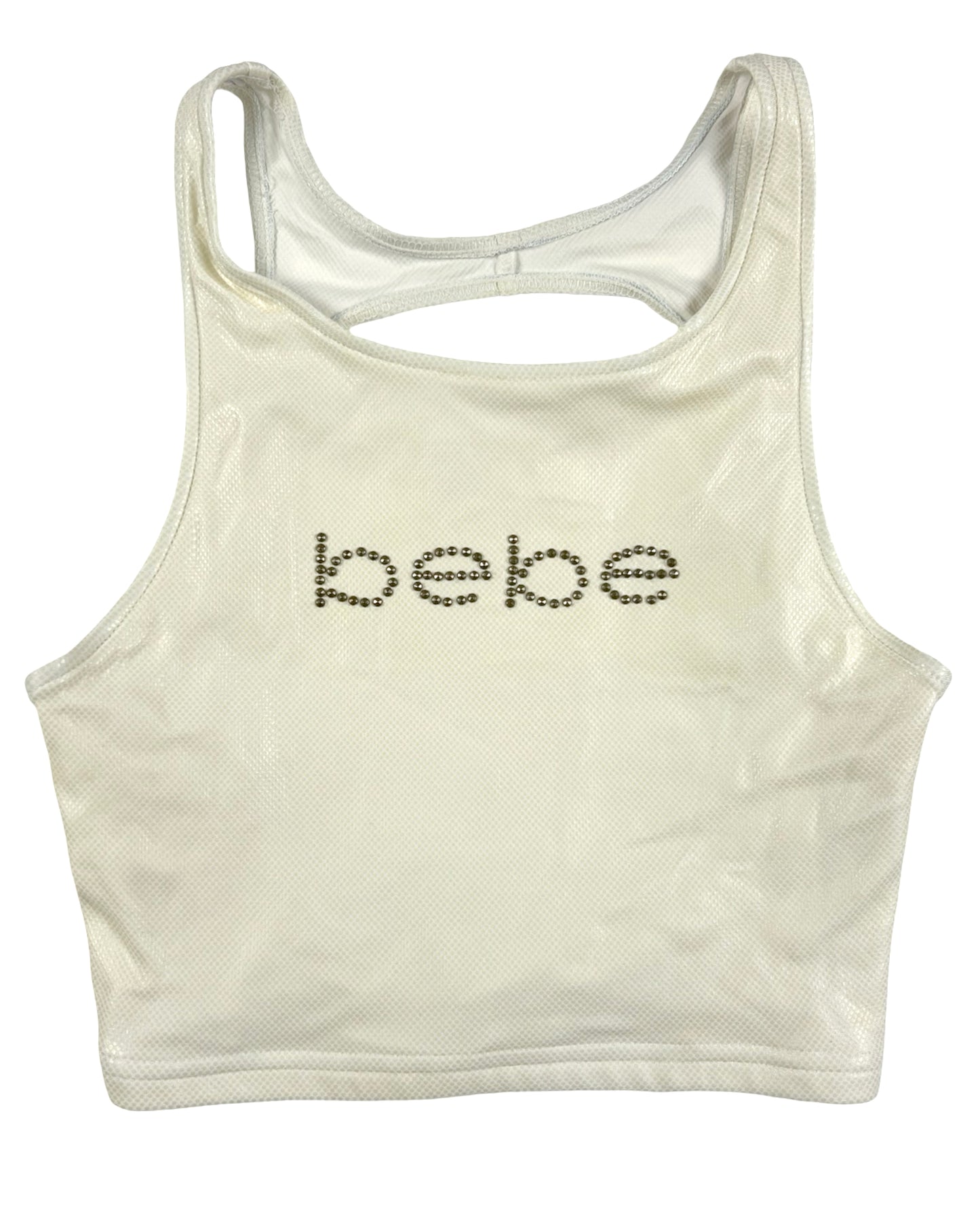 Bebe Studded Sports Bra Tank Top