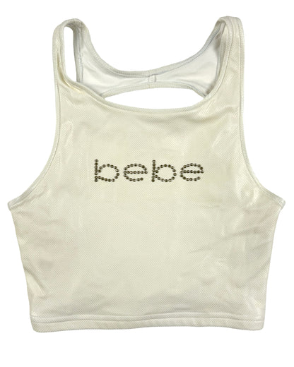 Bebe Studded Sports Bra Tank Top