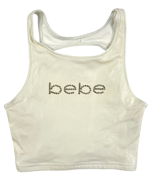 Bebe Studded Sports Bra Tank Top