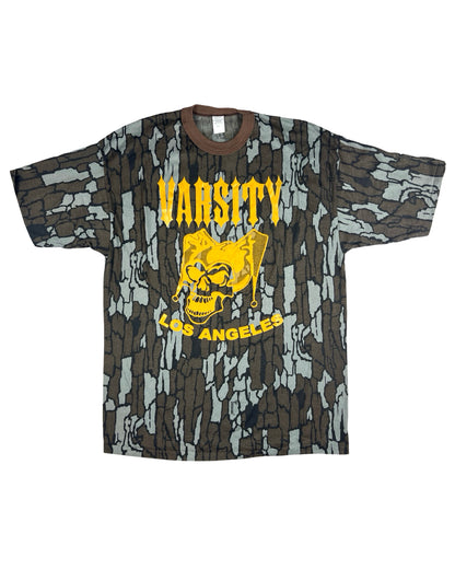 Varsity Los Angeles Joker Trebark Camo Ringer T-Shirt