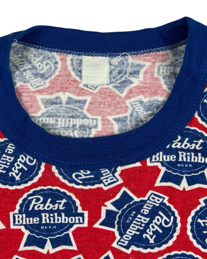 Pabst Blue Ribbon All Over Print Ringer T-Shirt