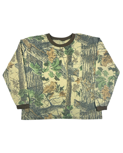 Realtee Camo L/S Pocket Shirt