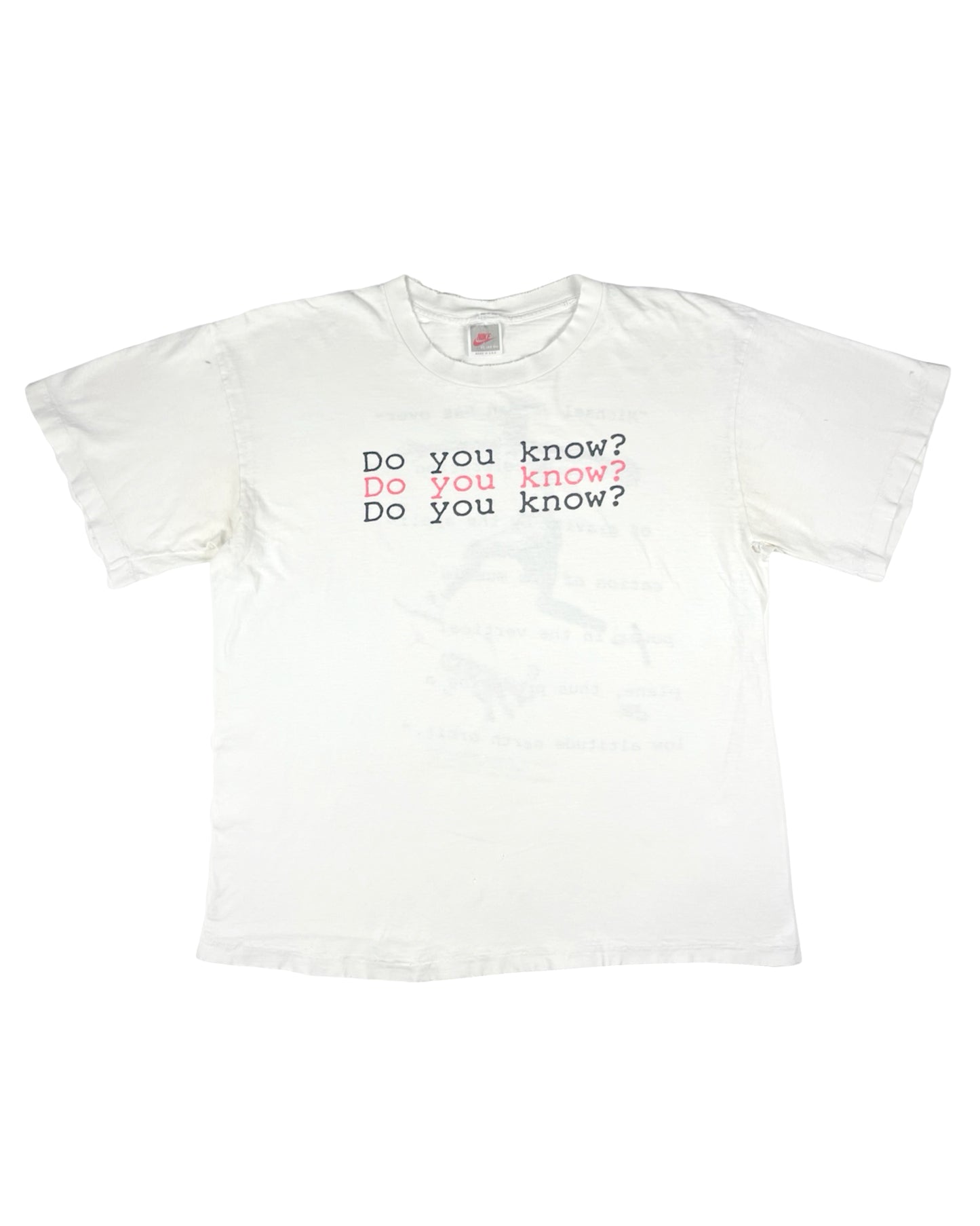 Nike Do You Know Jordan T-Shirt